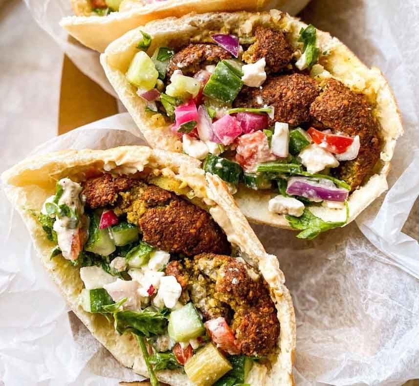 falafel sandwich 1